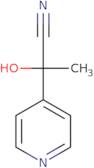 4-pyridineglycolonitrile, ±-methyl