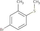 4-Bromo-2-methyl-1-methylsulfanylbenzene