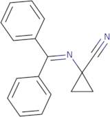 1-[(diphenylmethylidene)amino]cyclopropane-1-carbonitrile