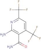 2-Amino-4,6-bis(trifluoromethyl)pyridine-3-carboxamide
