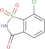 7-​Chloro-1,​2-benzisothiazol-​3(2H)​-​one 1,​1-​dioxide