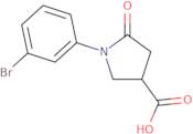 1-(3-bromophenyl)-5-oxopyrrolidine-3-carboxylic acid