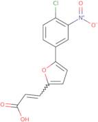 (2E)-3-[5-(4-Chloro-3-nitrophenyl)furan-2-yl]prop-2-enoic acid