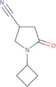 1-Cyclobutyl-5-oxopyrrolidine-3-carbonitrile