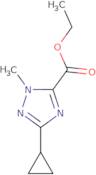 Ethyl 3-cyclopropyl-1-methyl-1H-1,2,4-triazole-5-carboxylate