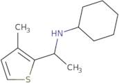 N-[1-(3-Methylthiophen-2-yl)ethyl]cyclohexanamine