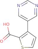 3-(Pyrimidin-5-yl)thiophene-2-carboxylic acid