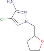 4-Chloro-1-(oxolan-2-ylmethyl)pyrazol-3-amine