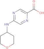 5-[(Oxan-4-yl)amino]pyrazine-2-carboxylic acid