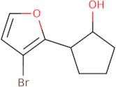 2-(3-Bromofuran-2-yl)cyclopentan-1-ol