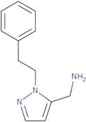 [1-(2-Phenylethyl)-1H-pyrazol-5-yl]methanamine