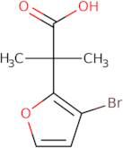 2-(3-Bromofuran-2-yl)-2-methylpropanoic acid