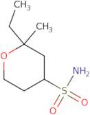 2-Ethyl-2-methyloxane-4-sulfonamide