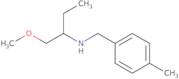 (1-Methoxybutan-2-yl)[(4-methylphenyl)methyl]amine