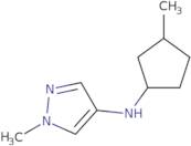 1-Methyl-N-(3-methylcyclopentyl)pyrazol-4-amine