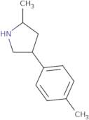 2-Methyl-4-(4-methylphenyl)pyrrolidine