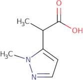 2-(1-Methyl-1H-pyrazol-5-yl)propanoic acid