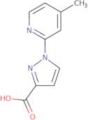 1-(4-Methylpyridin-2-yl)-1H-pyrazole-3-carboxylic acid