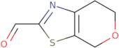 4H,6H,7H-Pyrano[4,3-d][1,3]thiazole-2-carbaldehyde