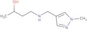 4-{[(1-Methyl-1H-pyrazol-4-yl)methyl]amino}butan-2-ol