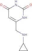 6-[(Cyclopropylamino)methyl]-1H-pyrimidine-2,4-dione