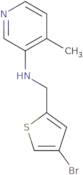 N-[(4-Bromothiophen-2-yl)methyl]-4-methylpyridin-3-amine