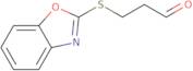 3-(1,3-Benzoxazol-2-ylsulfanyl)propanal