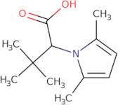 2-(2,5-Dimethyl-1H-pyrrol-1-yl)-3,3-dimethylbutanoic acid