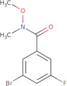 3-Bromo-5-fluoro-N-methoxy-N-methyl-benzamide