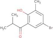 1-(5-Bromo-2-hydroxy-3-methylphenyl)-2-methylpropan-1-one