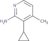 3-Cyclopropyl-4-methylpyridin-2-amine