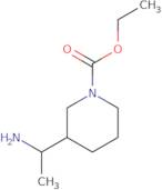 Ethyl 3-(1-aminoethyl)piperidine-1-carboxylate