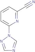 6-(1H-1,2,4-Triazol-1-yl)pyridine-2-carbonitrile