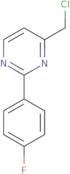 4-(Chloromethyl)-2-(4-fluorophenyl)pyrimidine