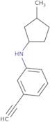 3-Ethynyl-N-(3-methylcyclopentyl)aniline