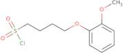 4-(2-Methoxyphenoxy)butane-1-sulfonyl chloride