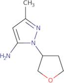 3-Methyl-1-(oxolan-3-yl)-1H-pyrazol-5-amine