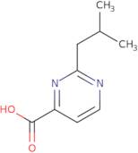 2-(2-Methylpropyl)pyrimidine-4-carboxylic acid