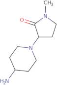 3-(4-Aminopiperidin-1-yl)-1-methylpyrrolidin-2-one