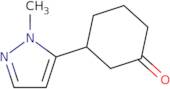 3-(1-Methyl-1H-pyrazol-5-yl)cyclohexan-1-one