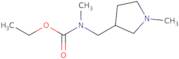 Ethyl N-methyl-N-[(1-methylpyrrolidin-3-yl)methyl]carbamate