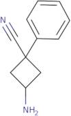 3-Amino-1-phenylcyclobutanecarbonitrile
