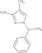 4-Methyl-1-(1-phenylethyl)-1H-pyrazol-3-amine