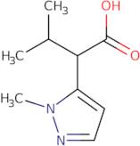 3-Methyl-2-(1-methyl-1H-pyrazol-5-yl)butanoic acid