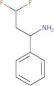 3,3-Difluoro-1-phenylpropan-1-amine