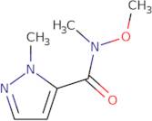 N-Methoxy-N-methyl-1-methyl-1H-pyrazole-5-carboxamide