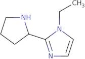 1-Ethyl-2-(pyrrolidin-2-yl)-1H-imidazole