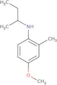 N-(Butan-2-yl)-4-methoxy-2-methylaniline