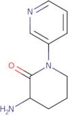 3-Amino-1-(pyridin-3-yl)piperidin-2-one