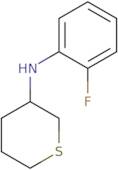 N-(2-Fluorophenyl)thian-3-amine